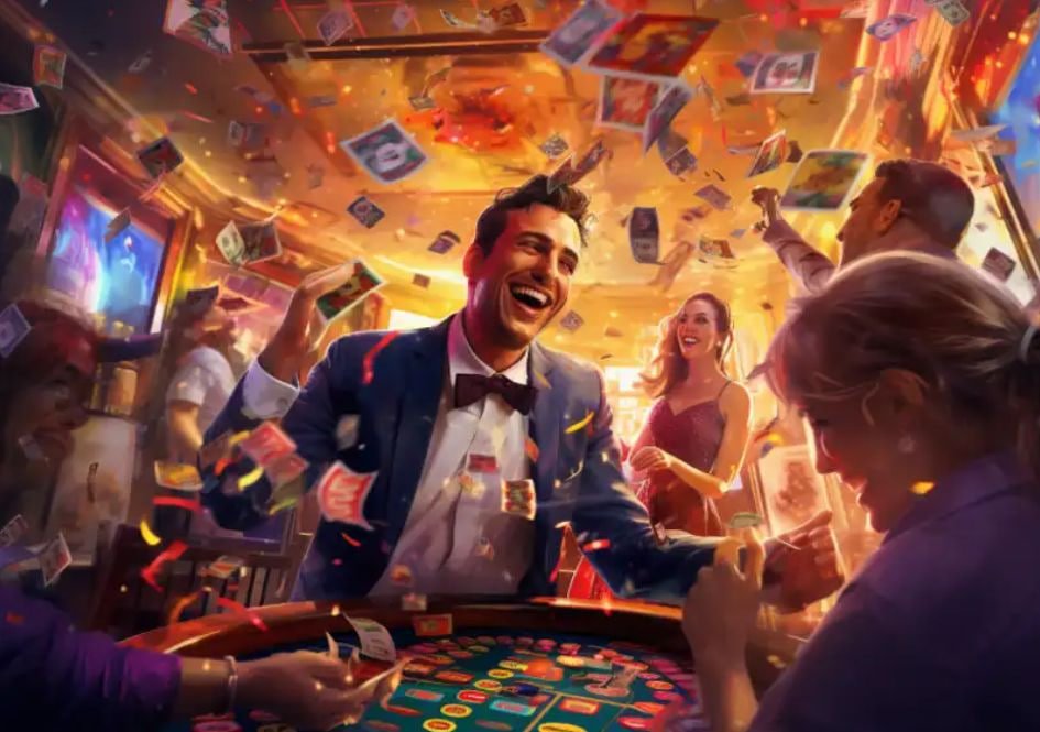 Sports casino-style games and virtual entertainment grouped in a lobby layout